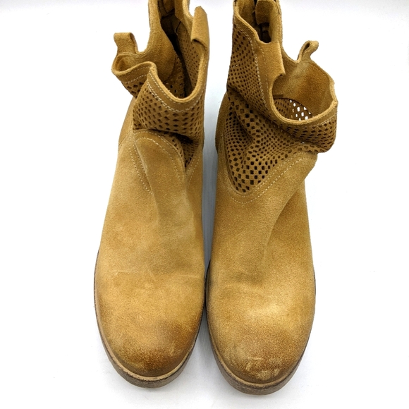 Sundance Catalog Leather Slouchy Boots Size 40/10 - Picture 4 of 7